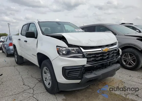 2022 Chevrolet Colorado z USA, uszkodzony, nr VIN 1GCGSBEN1N1141430